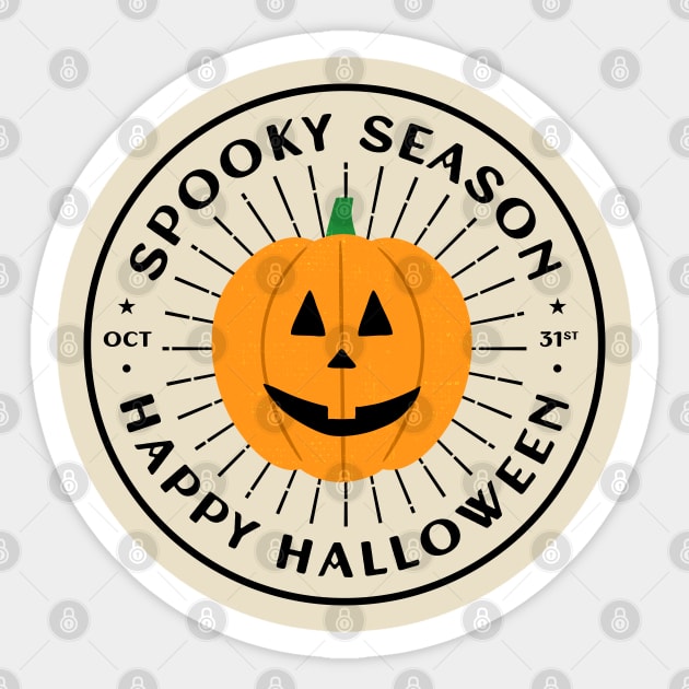 Spooky Season Sticker by Sandpiper Print Design